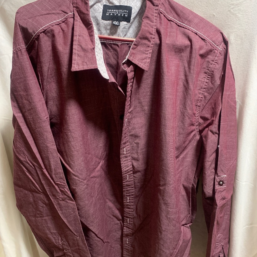 Mens 4XL shirt in excellent condition excellent fabric towear in warmer weather